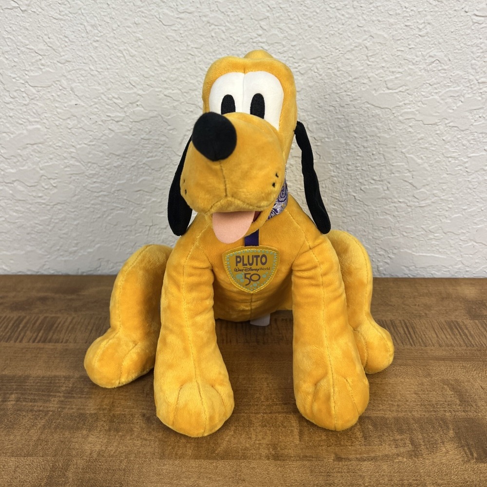 Walt‎ Disney World 50th Anniversary Series Pluto Plush